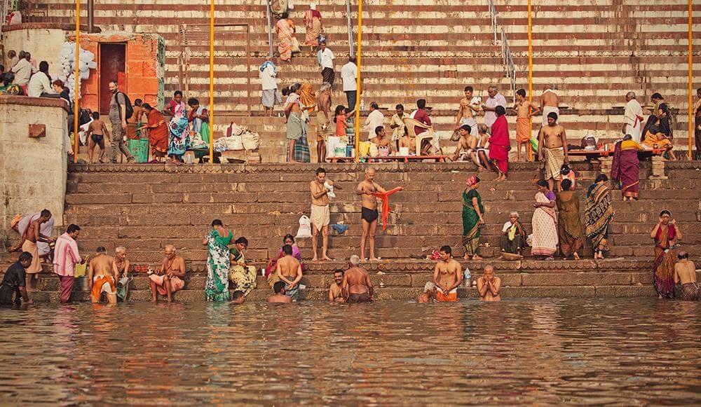 Ganga Paying Guest House Varanasi Exterior foto
