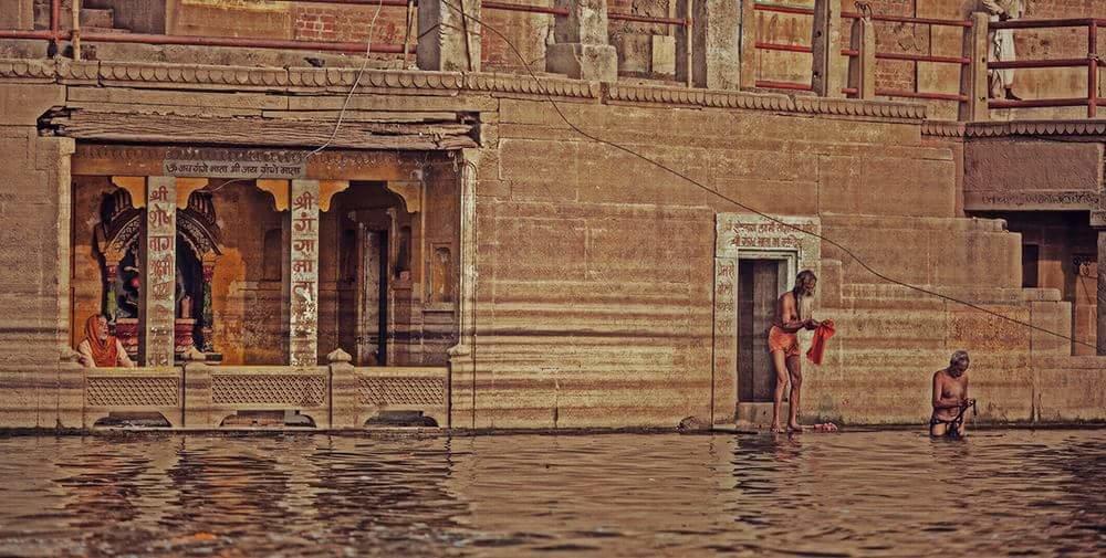 Ganga Paying Guest House Varanasi Exterior foto